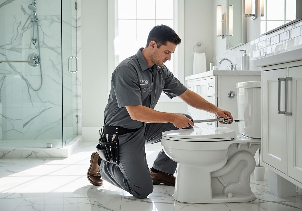 Toilet Repair & Installation in Bleiblerville